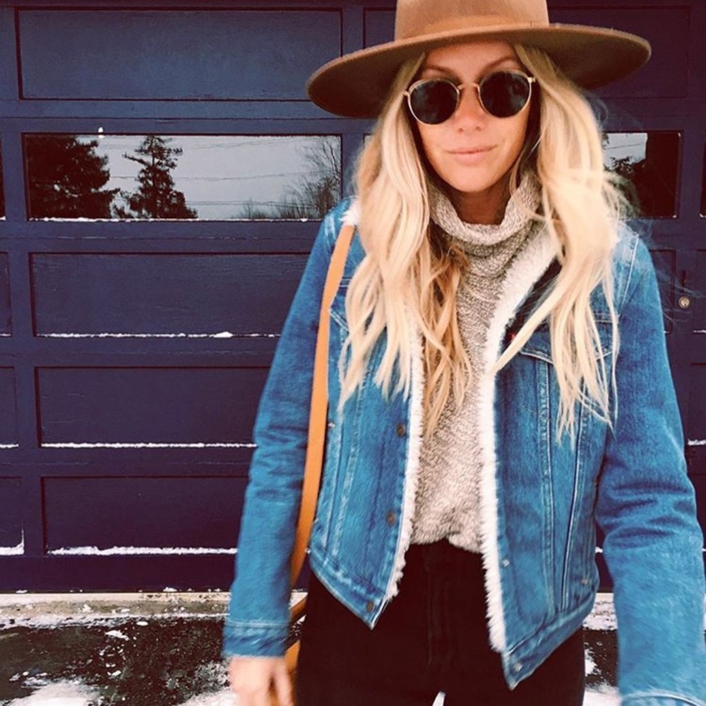 Levi’s Original Sherpa Lined Trucker Jacket.